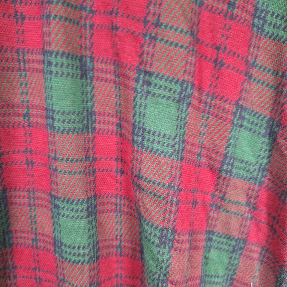 Lands End Mens long sleeve polo shirt plaid size XL - Picture 4 of 4